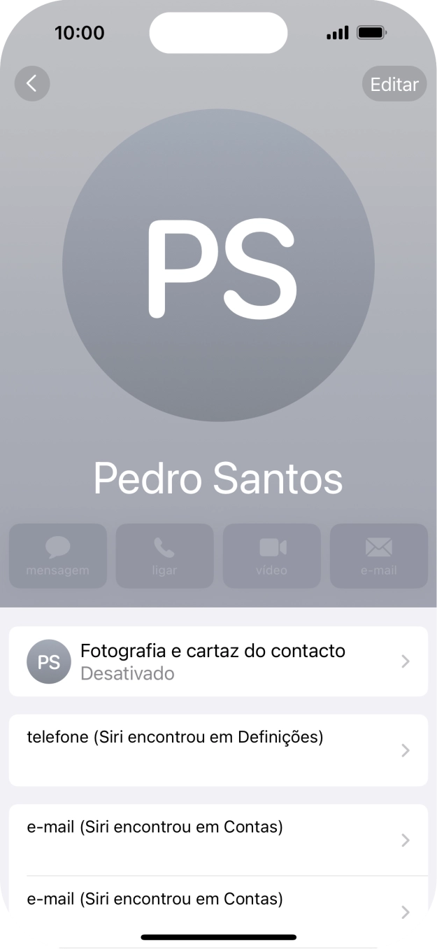 Prima Fotografia e cartaz do contacto.