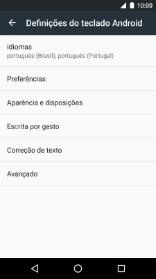 Prima Correção de texto.