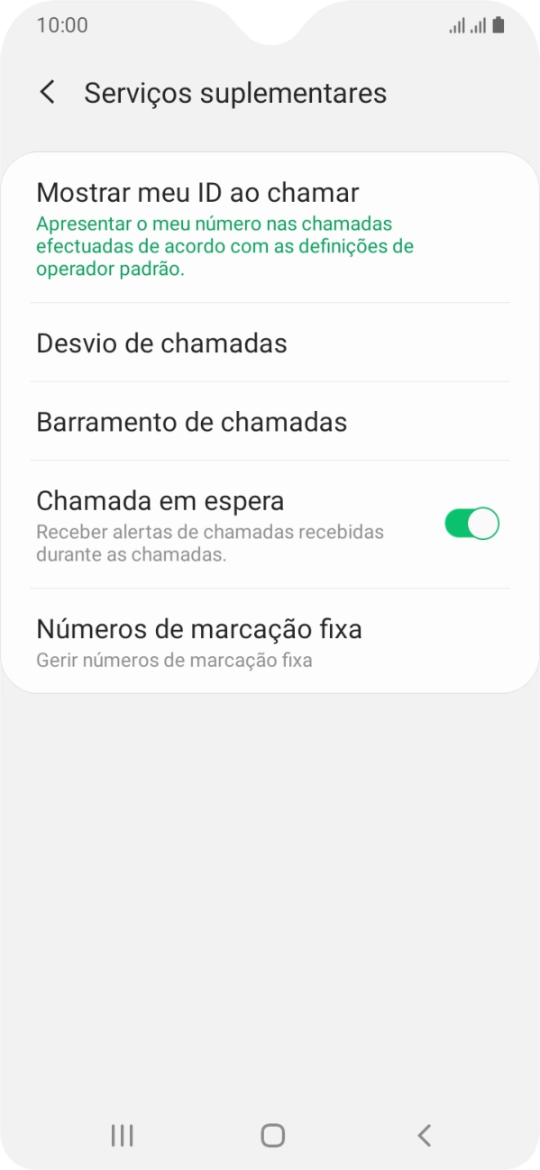 Prima Desvio de chamadas.