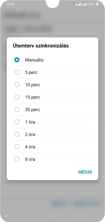 Válaszd ki a kívánt beállítást.
