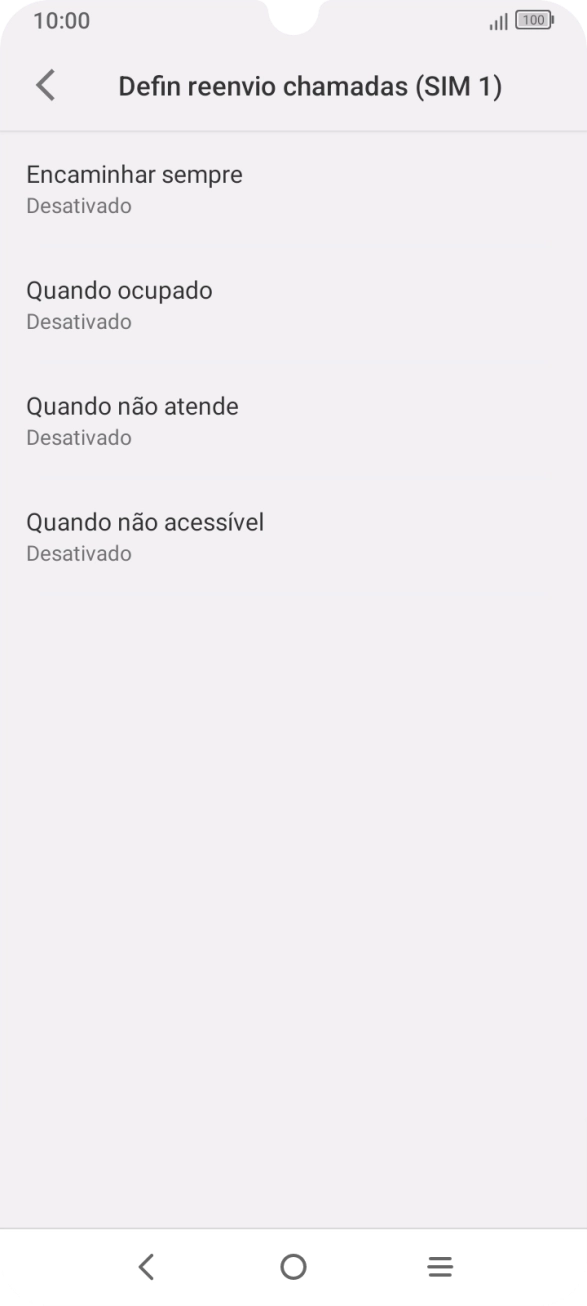 Prima a tecla de início para terminar e voltar ao ecrã inicial.