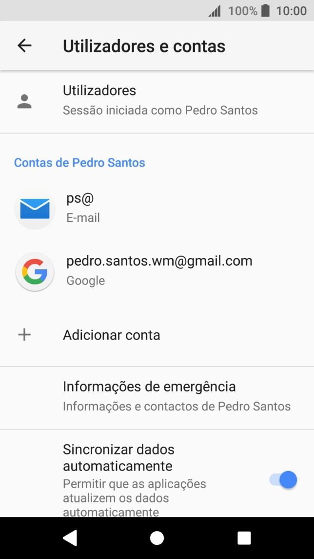 Prima a tecla de início para terminar e voltar ao ecrã inicial.