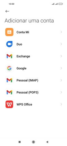 Prima Pessoal (IMAP).