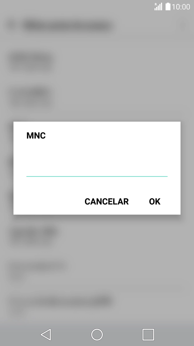 Introduza 01 e prima OK.
