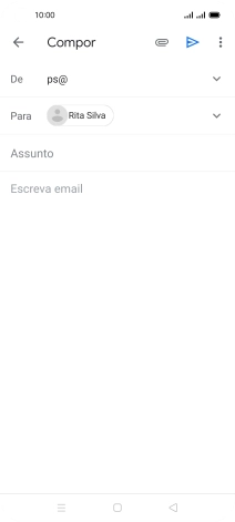 Prima Assunto e introduza o assunto pretendido.