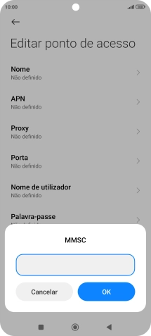 Introduza http://mms.vodafone.pt/servlets/mms e prima OK.