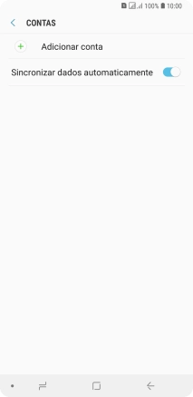 Prima Adicionar conta.