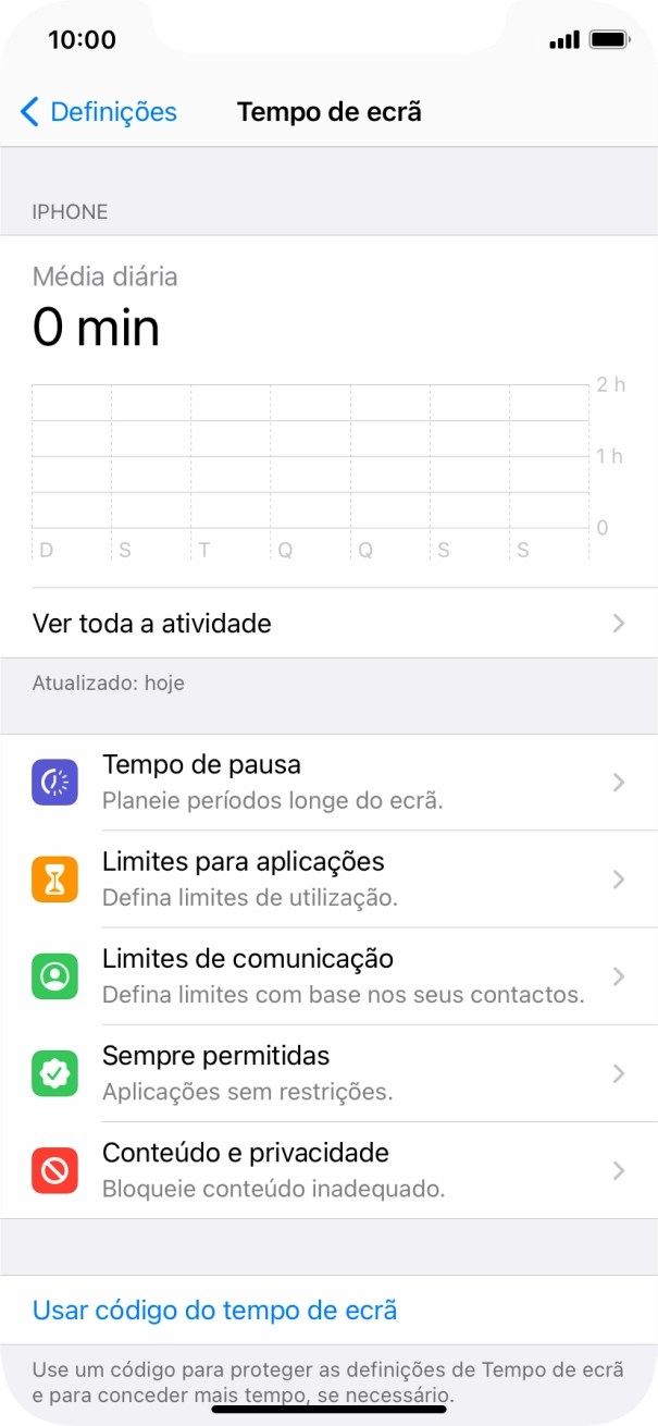 Prima Tempo de pausa.