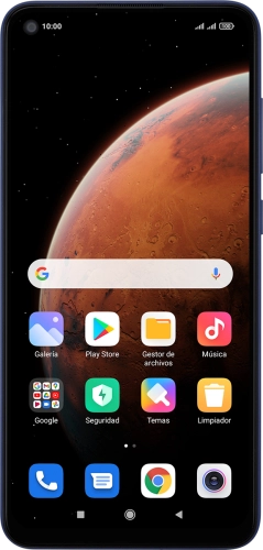 Imagen 1: Vista frontal del Xiaomi Redmi Note 9 - Black