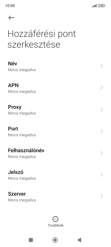 Válaszd a Név lehetőséget.
