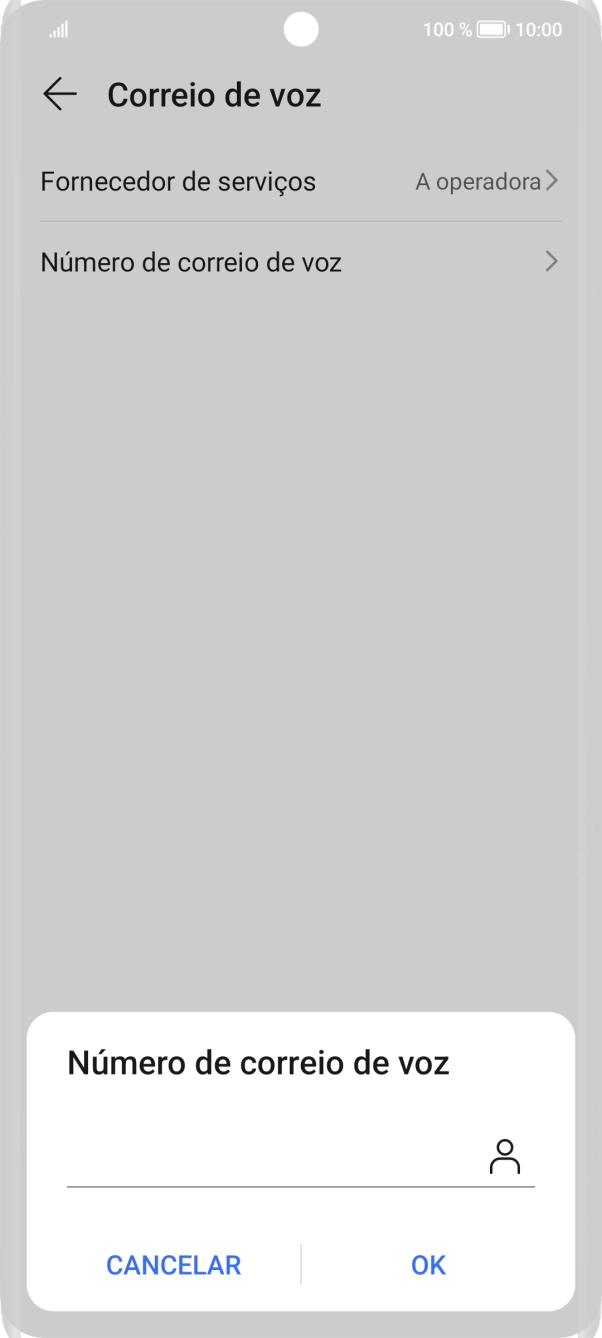 Introduza 123 e prima OK.