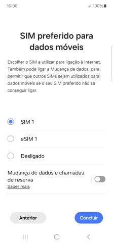 Prima as definições pretendidas.