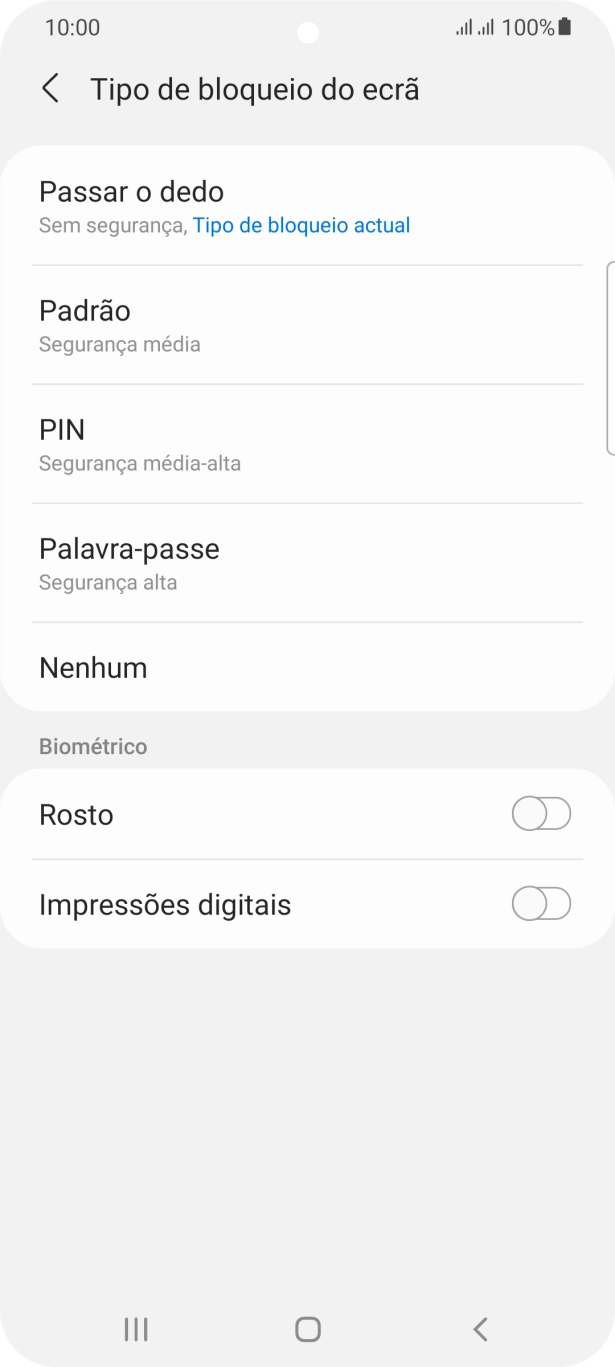 Prima Impressões digitais.