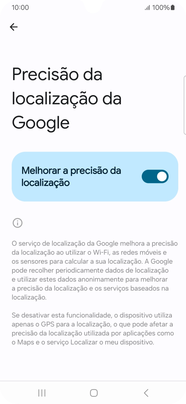 Se premir o indicador junto a 