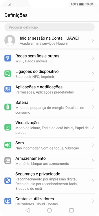 Prima Segurança e privacidade.