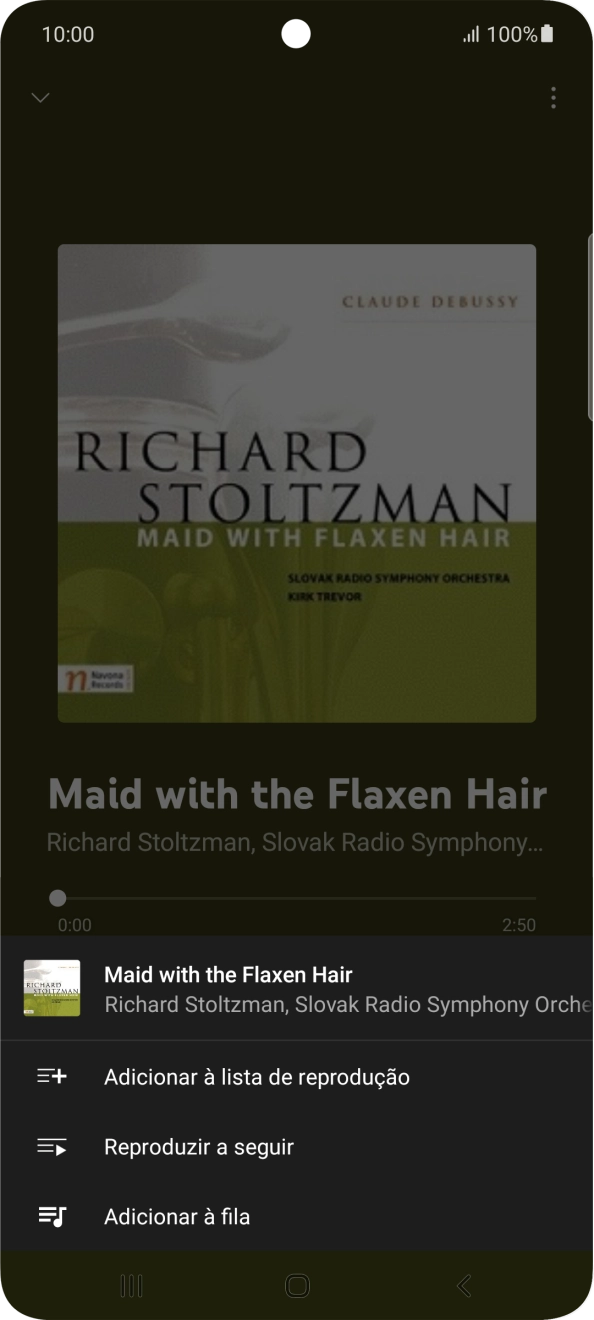 Prima Adicionar à lista de reprodução.