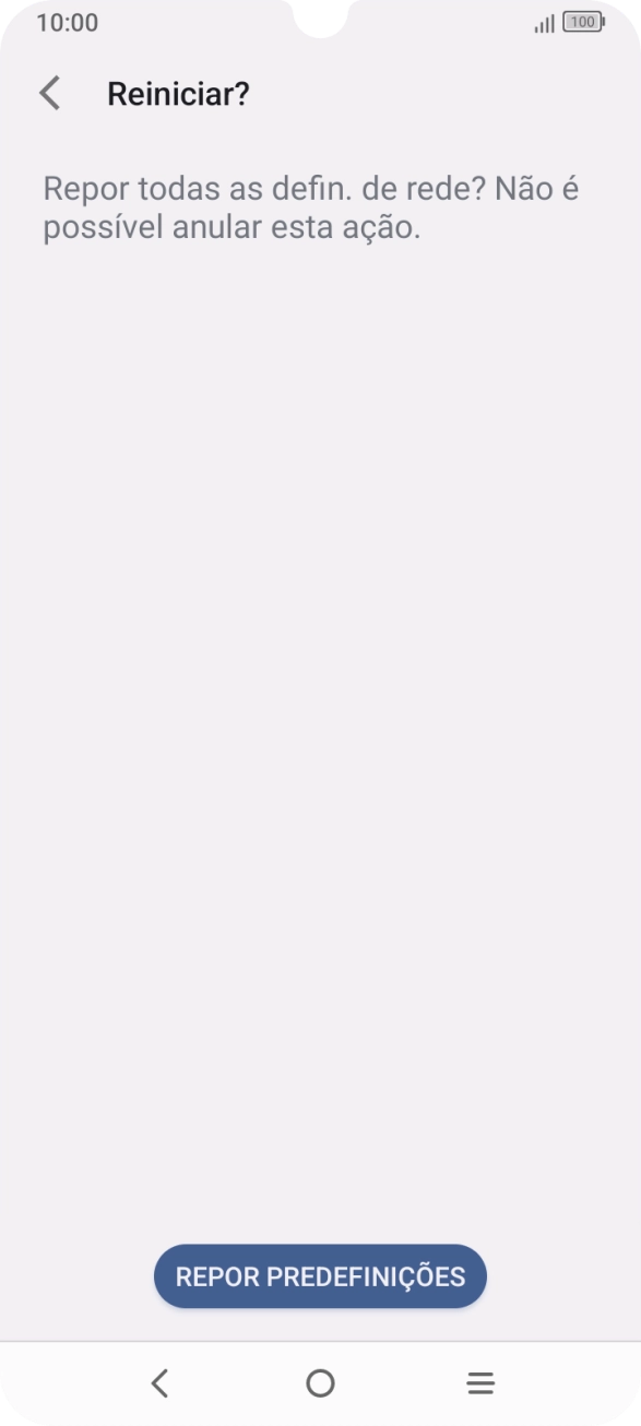 Prima REPOR DEFINIÇÕES.