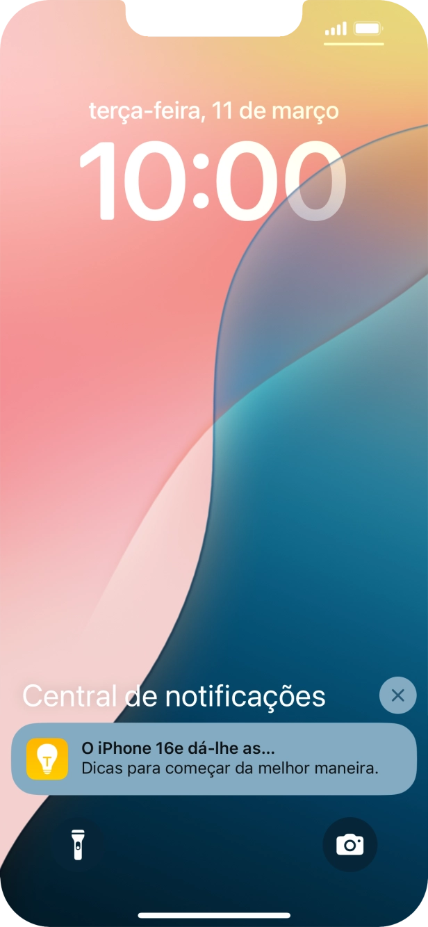 Prima a notificação pretendida e siga as indicações no ecrã para utilizar a função escolhida.