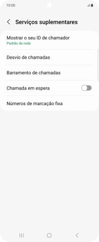 Prima Mostrar o seu ID de chamador.