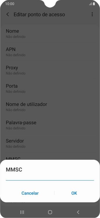Introduza http://mms.vodafone.pt/servlets/mms e prima OK.