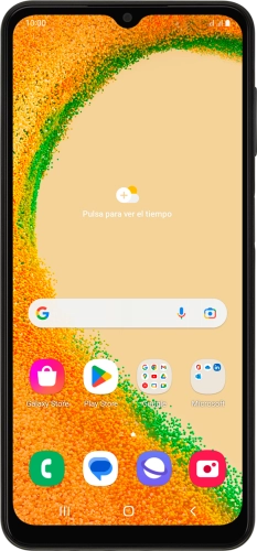 Imagen 1: Vista frontal del Samsung Galaxy A04s - Black