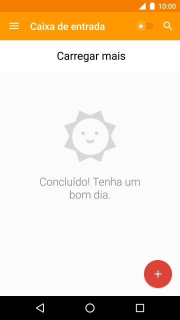 Prima o ícone de novo e-mail.