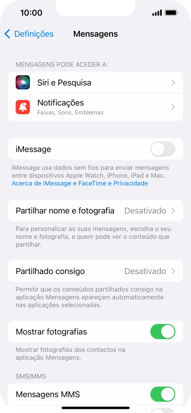 Para voltar ao ecrã inicial, deslize o dedo de baixo para cima a partir da base do ecrã.