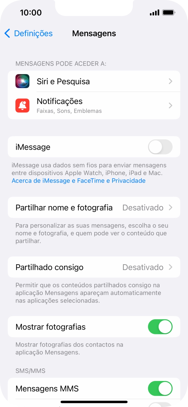 Para voltar ao ecrã inicial, deslize o dedo de baixo para cima a partir da base do ecrã.