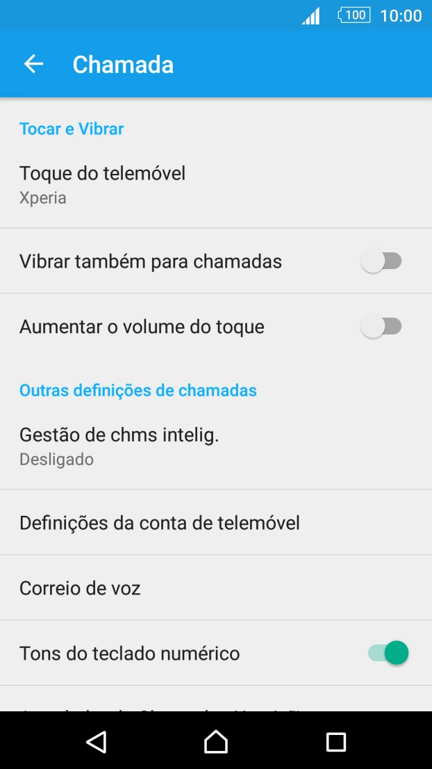 Prima Correio de voz.