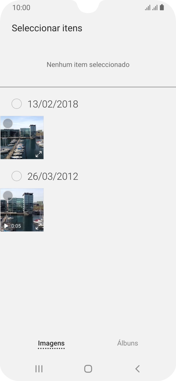 Prima a imagem pretendida.