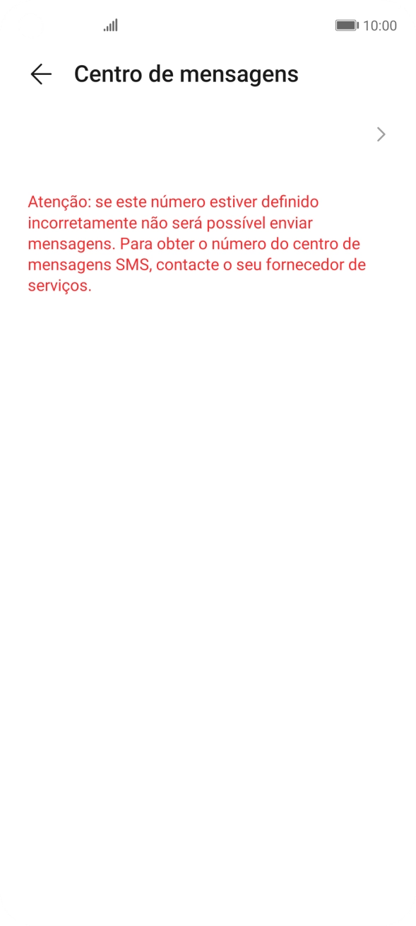 Prima a seta para a direita.