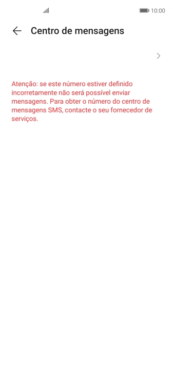 Prima a seta para a direita.