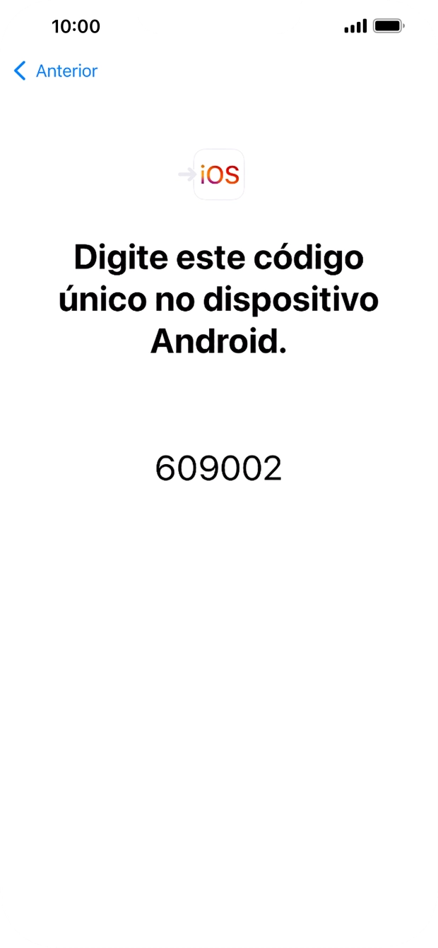 Siga as indicações no ecrã e na app 