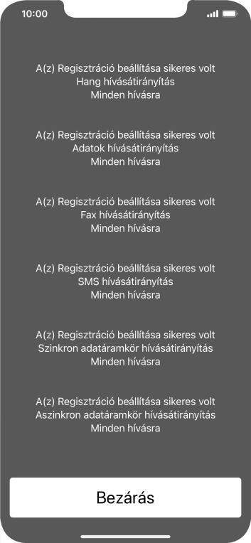 Válaszd a Bezárás lehetőséget.