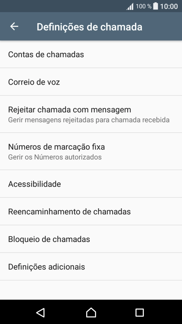 Prima Reencaminhamento de chamadas.