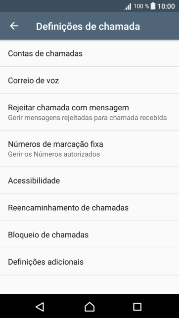 Prima Correio de voz.