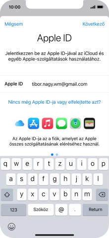 Válaszd a Következő lehetőséget.