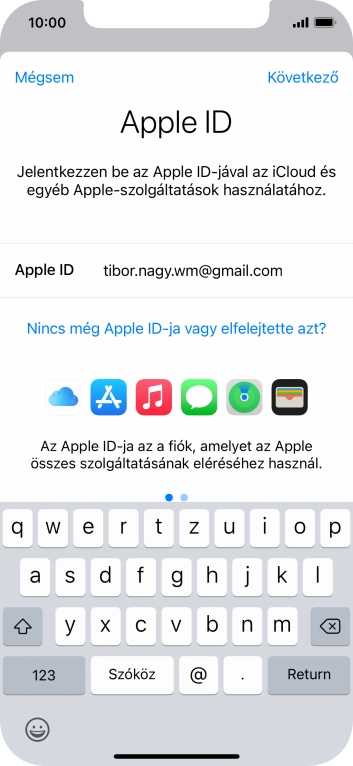 Válaszd a Következő lehetőséget.