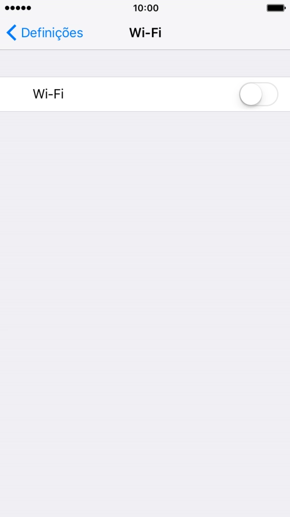 Prima o indicador para ativar a função.