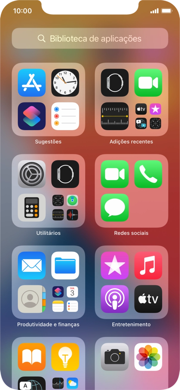 Prima a app pretendida.