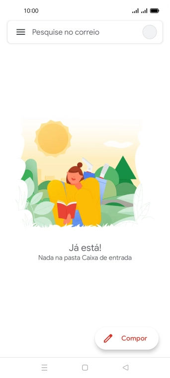 Prima o ícone de perfil.