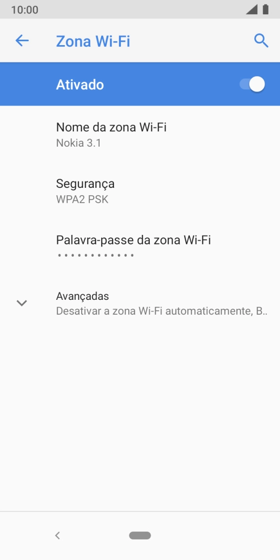 Prima a tecla de início para terminar e voltar ao ecrã inicial.