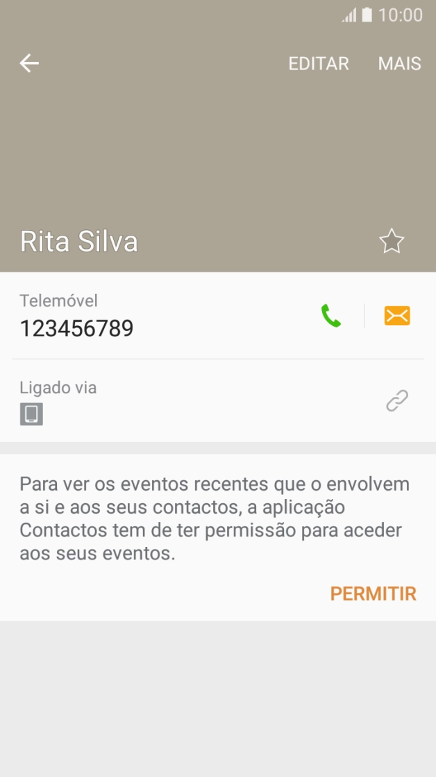 Prima a tecla de início para terminar e voltar ao ecrã inicial.