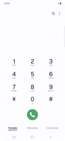 Prima o ícone de menu.