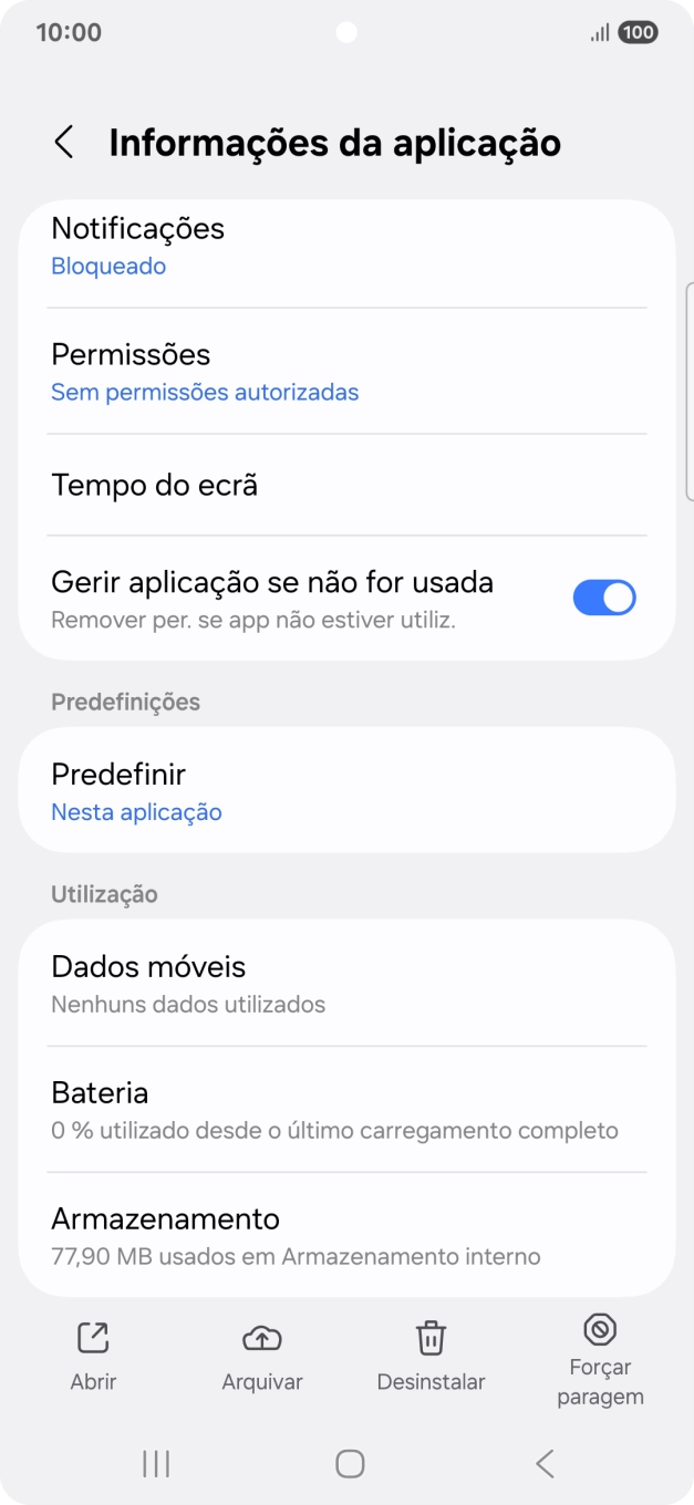Prima Armazenamento.