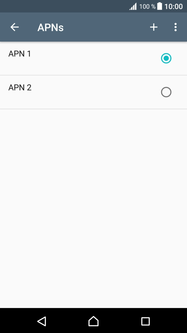 Prima o campo junto à ligação de dados para a ativar.