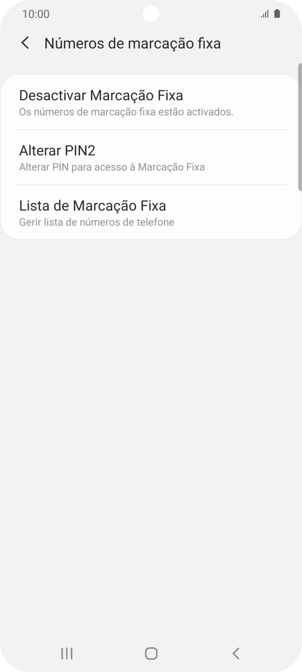 Prima Desactivar Marcação Fixa.
