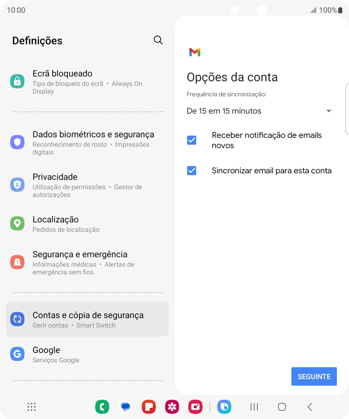 Prima a lista suspensa junto a 