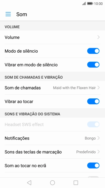 Prima a tecla de início para terminar e voltar ao ecrã inicial.