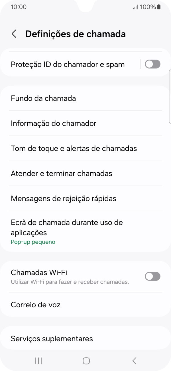 Prima Correio de voz.